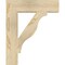 Ekena Millwork Funston Block Rough Sawn Bracket, Douglas Fir, 4"W x 18"D x 22"H BKT04X18X22FST05RDF - alternate 2